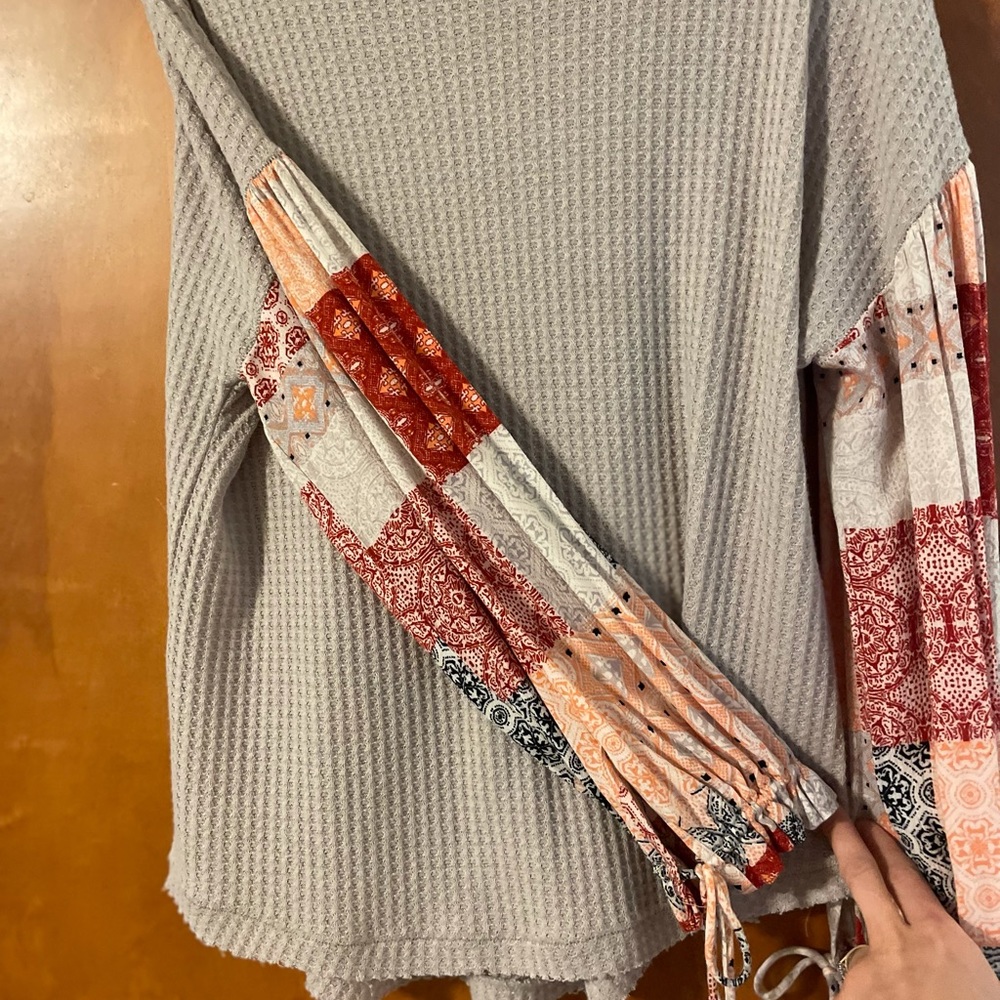 Waffle Knit Sweater